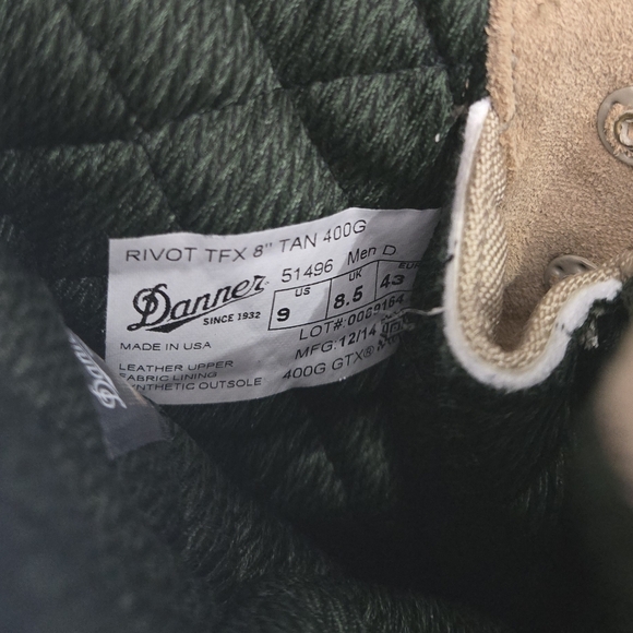 Danner Rivot TFX Men's Tactical Boots - Picture 8 of 8